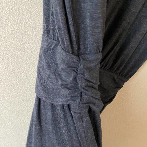 Soft Surroundings Gray Dolman Sleeve Jumpsuit Super Soft Time Place Self Sz M - Picture 7 of 9